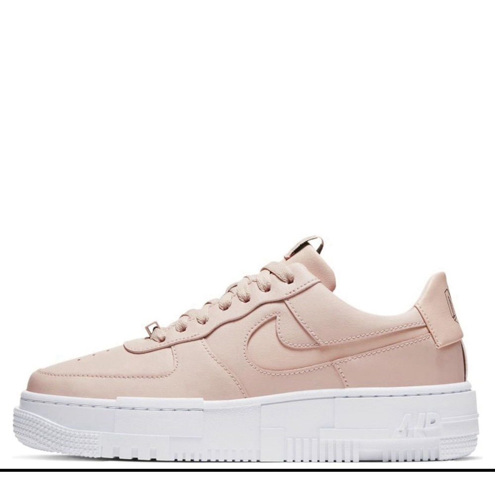 WMNS NIKE AIR‎ FORCE 1 AF1 PIXEL PARTICLE BEIGE SZ 10.5 [CK6649-200]